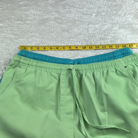 Bundle lot of 2 90s or y2k Studio Works blue and green shorts, size 18 - Picture 10 of 13
